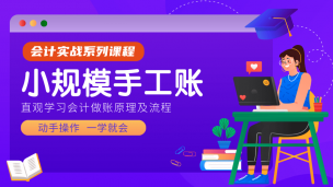 小规模纳税人手工账